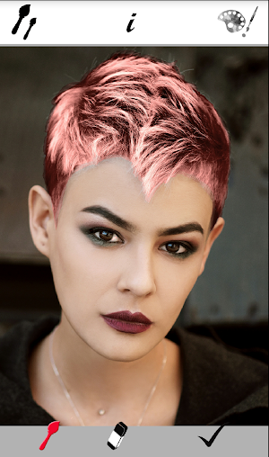 Hair Color Changer Screenshot 0