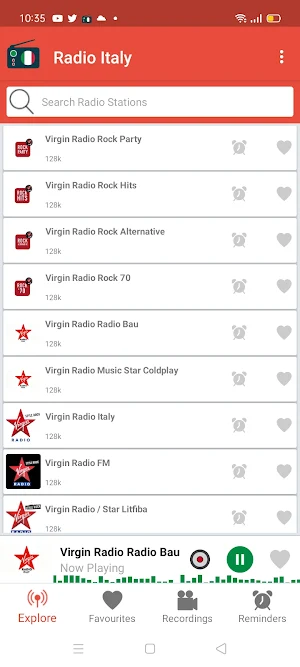 Radio Italy - Record Stream FM Screenshot 3