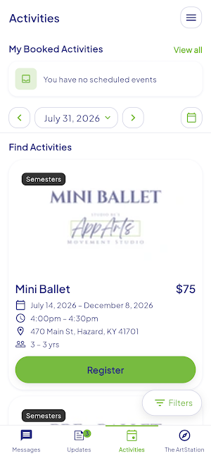 Appalachian Arts Alliance Screenshot 1