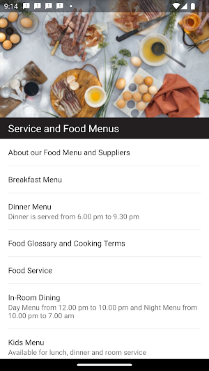 Spier Hotel Screenshot 3