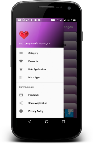 Sad Lonely Painful & Hurt Love Messages & Quotes Screenshot 0