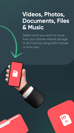 Auto Move To SD Card - CLONEit Screenshot 1