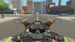 Moto Traffic Rider 3D Rush Screenshot 0