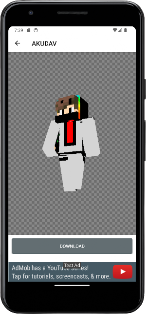 Akudav Skins for Minecraft Screenshot 3