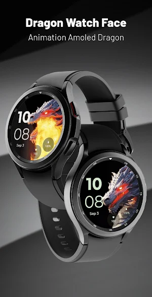 Dragon Animation Watch Face Screenshot 1