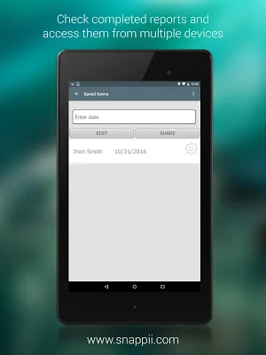 Daily Log Reporting Screenshot 2