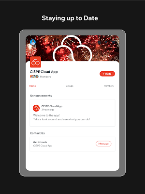 CISPE Cloud App Screenshot 3