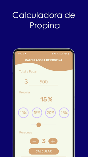 Calculadora de Propina Screenshot 0