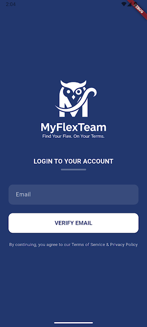 MyFlexTeam Screenshot 1
