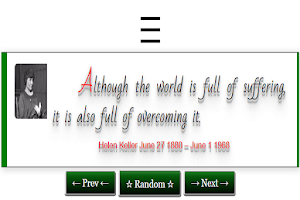 Helen Keller Quotes to Inspire Screenshot 3