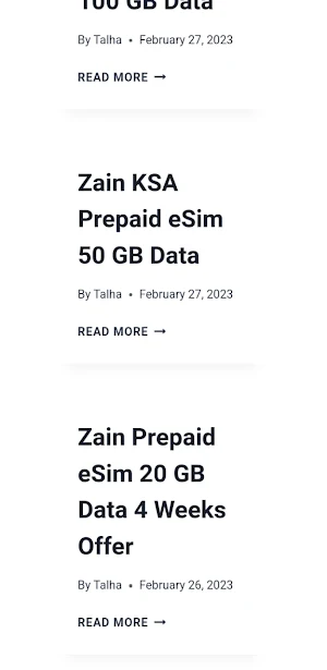 Packages Arabia Screenshot 1