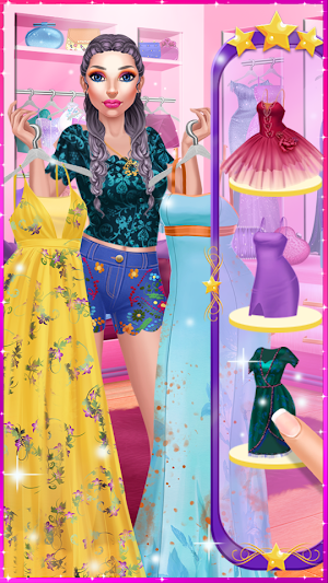 Ellie Fashionista - Dress up World Screenshot 1