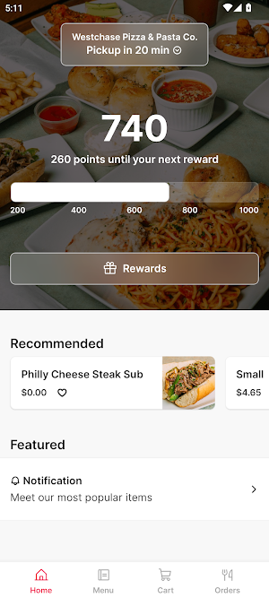 Westchase Pizza Screenshot 0