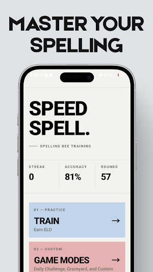 Speed Spell - Spelling Game Screenshot 0