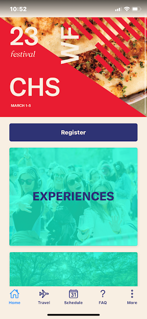 Charleston Wine + Food Screenshot 0