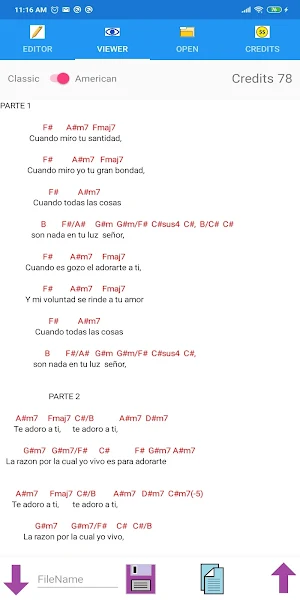 Chords Tone Changer Screenshot 1