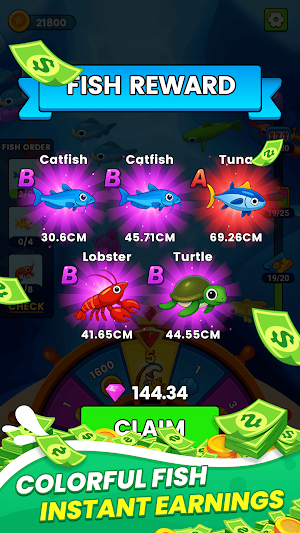 Fish Cash : Jackpot Spin Screenshot 1