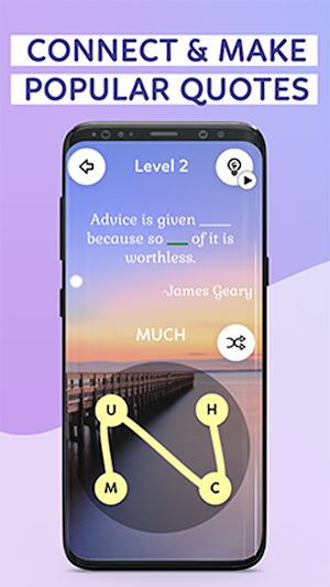 Word Puzzle Connect Game: Find the Phrase & Quotes Screenshot 0