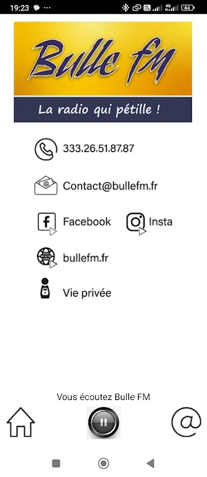 Bulle FM Screenshot 3