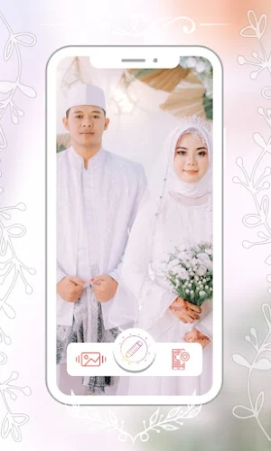 Hijab Wedding Beauty Couple Screenshot 3