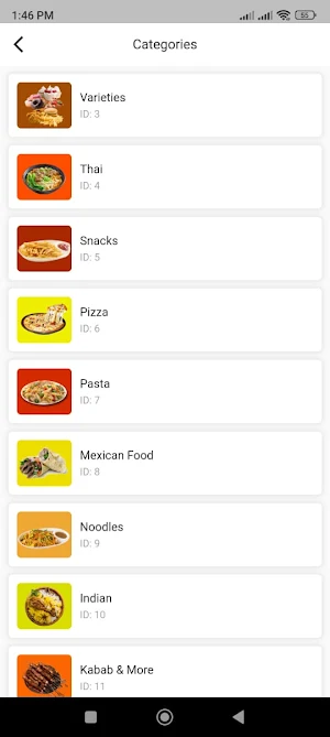 FoodLover Restaurant Screenshot 1