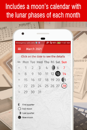 canada calendar 2021, calendar with holidays 2021 Screenshot 3