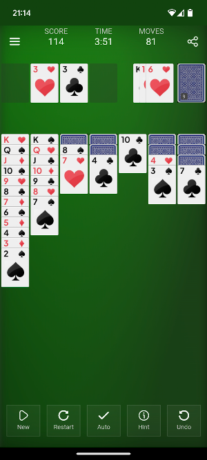 Solitaire Screenshot 1