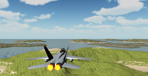 F18 Airplane Simulator 3D Screenshot 2