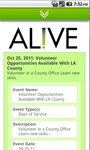 AL!VE - Volunteer Engagement Screenshot 3