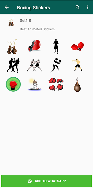 Boxing Stickers for WhatsApp Screenshot 2