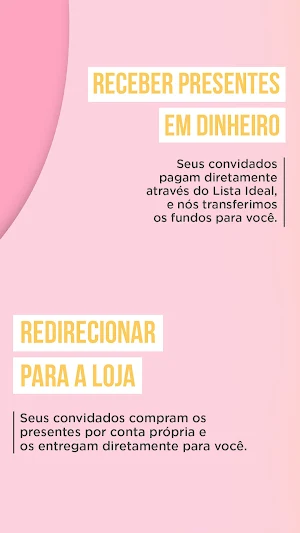 Lista Ideal – Presentes Online Screenshot 2