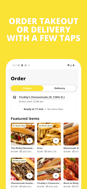 Chubby's Cheesesteaks Screenshot 0