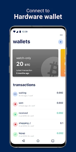 BlueWallet Bitcoin Wallet Screenshot 3