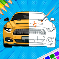 Car Coloring Book