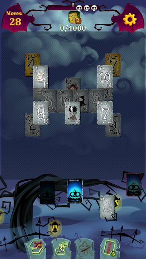 Solitaire Halloween Game Screenshot 3