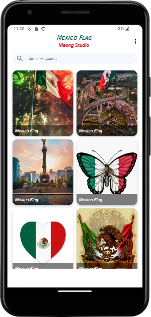 Mexico Flag Wallpaper Screenshot 2