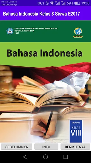Bahasa Indonesia Kelas 8 Siswa E2017 Screenshot 0