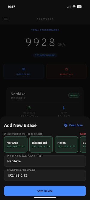 AxeWatch Screenshot 3