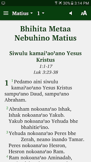 Injil Bahasa Muna Selatan Screenshot 2