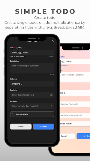 Simple Todo: Reminders & Notes Screenshot 2