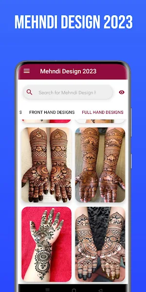 Mehndi Design 2023 : Simple Screenshot 1