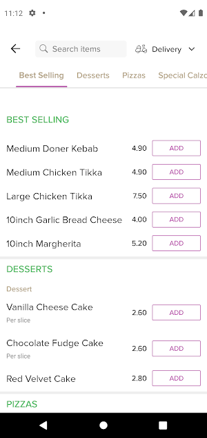 Deniz Food Screenshot 2