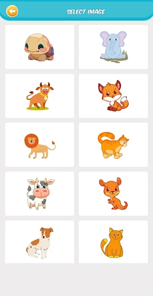 Coloring Cartoon Animals Screenshot 1
