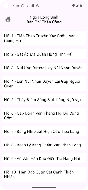 Truyện Kiếm Hiệp Screenshot 1
