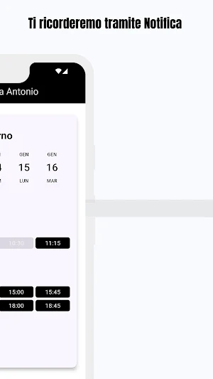 D'Antò Barber App Screenshot 2
