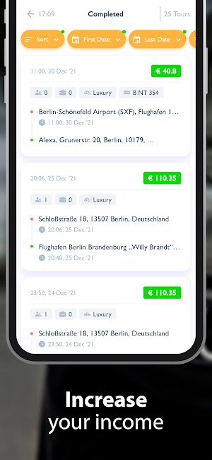 TakeTaxi Driver Screenshot 3