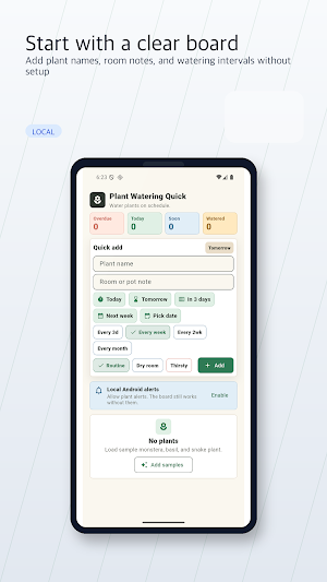 Plant Watering Quick Screenshot 1