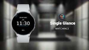 Single Glance - watch face Screenshot 0