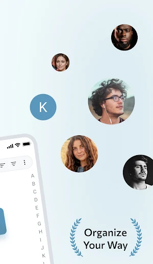 Phone Contacts Screenshot 1