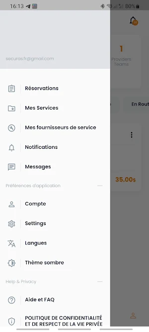JOB-IN PRO : Prestataire Screenshot 1